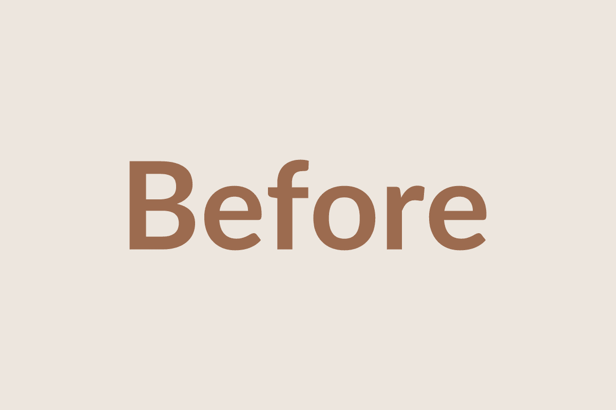 Before treatment (placeholder)